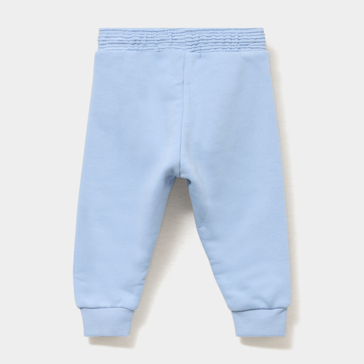 Pantalon de jogging molletonn&eacute; bleu pastel b&eacute;b&eacute; gar&ccedil;on