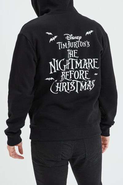 Sweat à capuche Étrange Noël de M. Jack noir homme