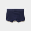 Lot 5 boxers coton majoritaire bleu marine gar&ccedil;on