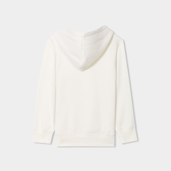 sweat a capuche hoodie poche kangourou creme garcon Sweat à capuche hoodie poche kangourou creme garçon