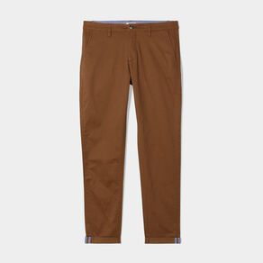 pantalon chino slim stretch camel homme Pantalon chino slim stretch camel homme