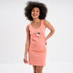 Chemise de nuit sans manches coton vieux rose femme