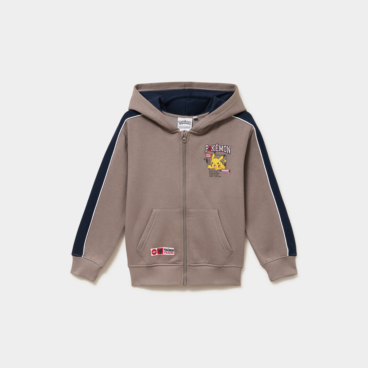 Sweat zipp&eacute; &agrave; capuche Pok&eacute;mon sable gar&ccedil;on