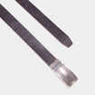 Ceinture réversible noir homme