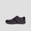 Derbies à scratchs en cuir Walking noir homme