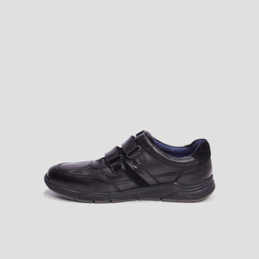 derbies a scratchs en cuir walking noir homme Derbies à scratchs en cuir Walking noir homme