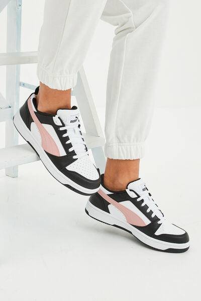 Tennis basses à lacets Puma Rebound V6 noir femme