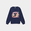 Sweat manches longues Tic et Tac bleu marine femme