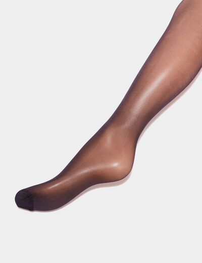 Lot 2 collants voile Resist 15 D DIM noir femme