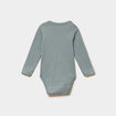 Lot 3 bodies coton manches longues vert pastel b&eacute;b&eacute;