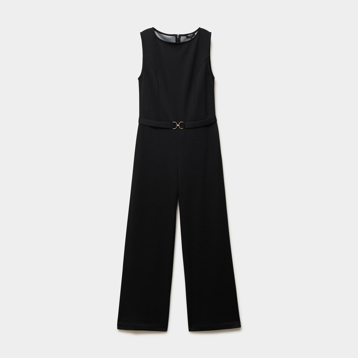 Combinaison pantalon sans manches noir femme