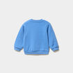 Sweat col rond manches longues bleu lavande b&eacute;b&eacute; gar&ccedil;on