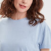 T-shirt manches courtes Creeks bleu clair femme