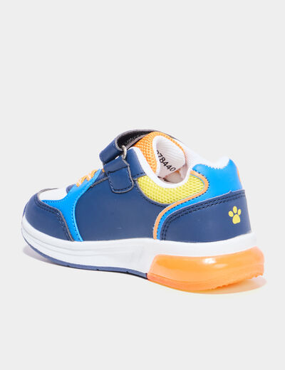 Baskets running lumineuses Paw Patrol multicolore gar&ccedil;on