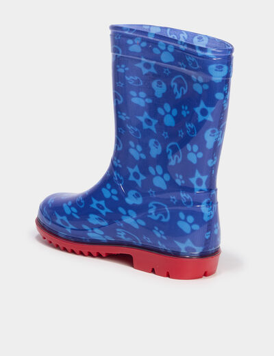 Bottes de pluie Pat Patrouille bleu gar&ccedil;on
