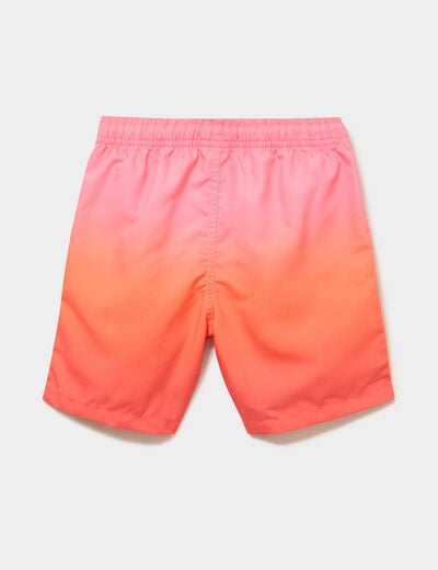 Short de bain orange gar&ccedil;on