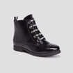 Bottines crantées noir fille