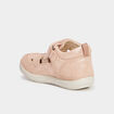 Sandales en cuir Kickers Klony rose bébé garçon