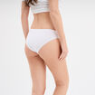 Culotte en coton blanc femme