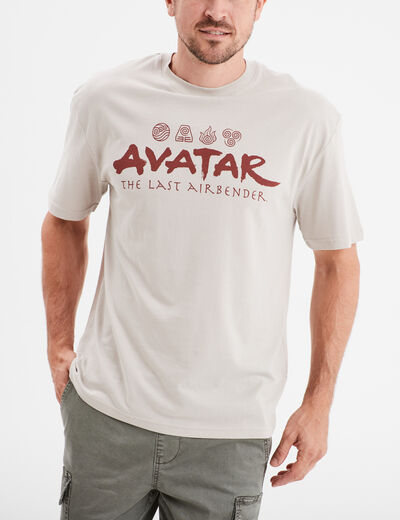 T-shirt manches courtes coton Avatar sable homme