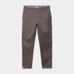 Pantalon chino slim stretch taupe homme