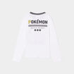T-shirt col bord-côte Pokémon blanc garçon