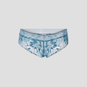 shorty en dentelle bleu petrole femme Shorty en dentelle bleu pétrole femme