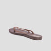 Tongs double bride Ipanema marron femme