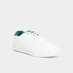 Tennis basses à lacets vert homme