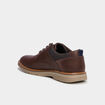 Derbies &agrave; lacets marron homme