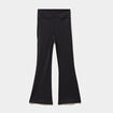 Legging flare stretch taille &eacute;lastiqu&eacute;e noir fille