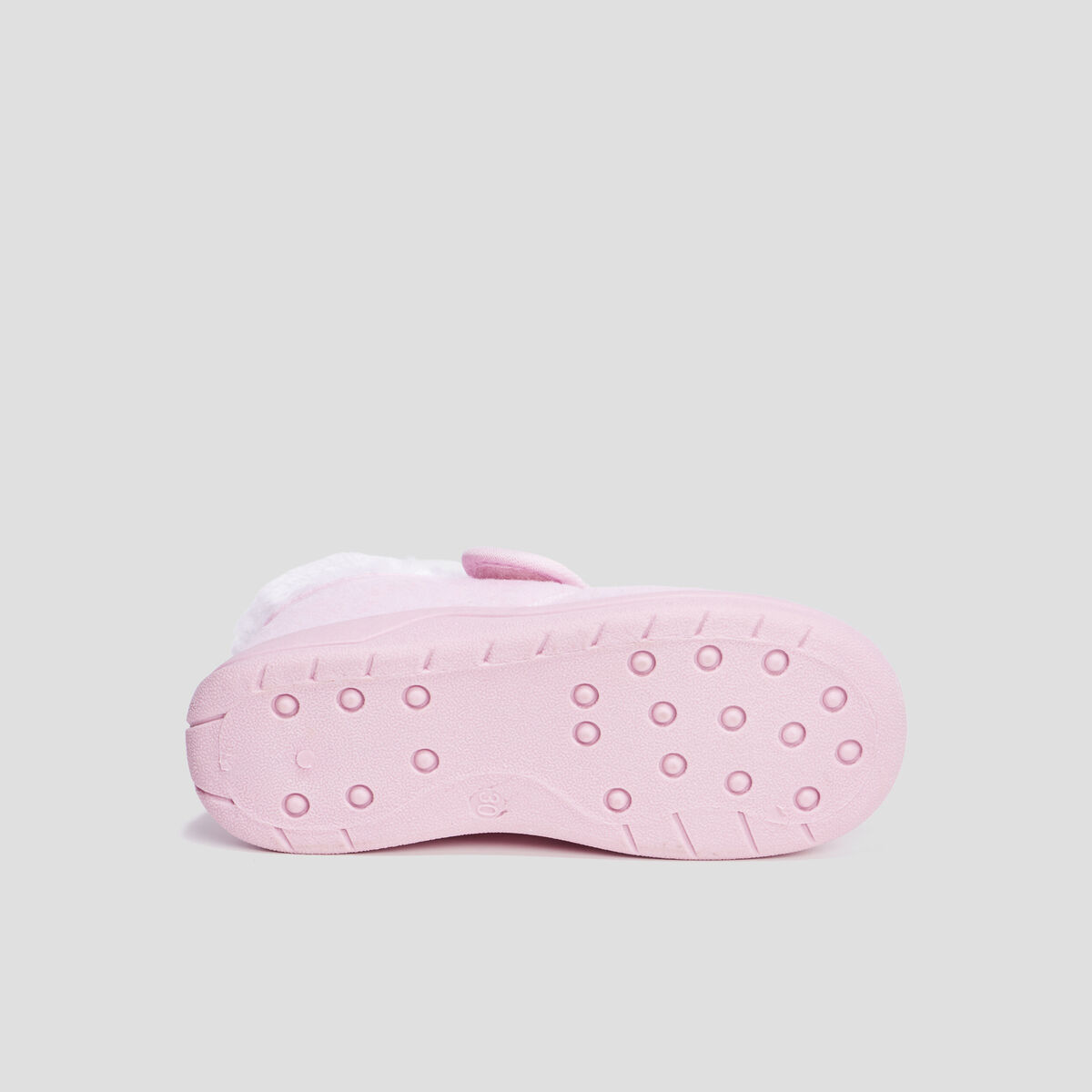 Chaussons bottillons fourrés forme chat rose fille