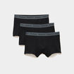 Lot 3 boxers noir homme