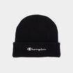Bonnet logo Champion noir homme