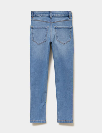 Jean skinny 5 poches denim double stone fille