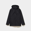 Parka 3-en-1 chaude et imperm&eacute;able noir femme