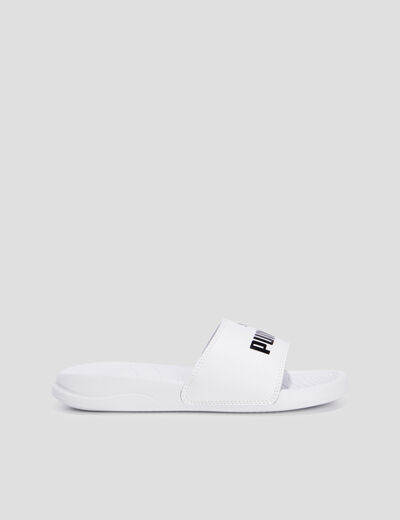 Claquettes Puma blanc femme