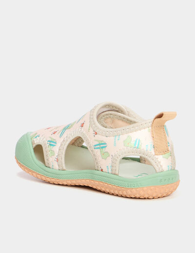 Sandales de plage multicolore bébé garçon