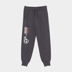 Pantalon de jogging bas resserré gris foncé garçon