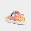 Chaussures salom&eacute; en toile rose b&eacute;b&eacute; fille