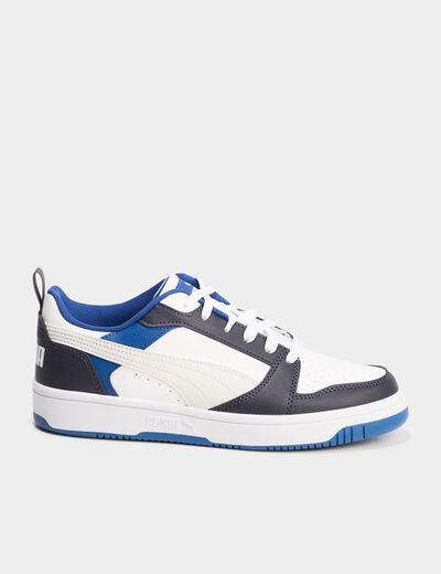 Tennis basses à lacets Puma V6 bleu foncé garçon