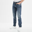 Jeans denim straight 5 poches Creeks denim blue black homme