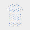 Lot 2 combishorts manches courtes coton ecru b&eacute;b&eacute;
