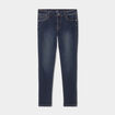 Jean stretch slim 7/8 &egrave;me denim dirty femme