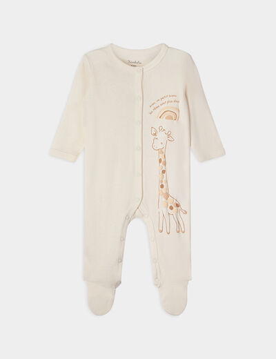 Pyjama Kimbaloo blanc bébé
