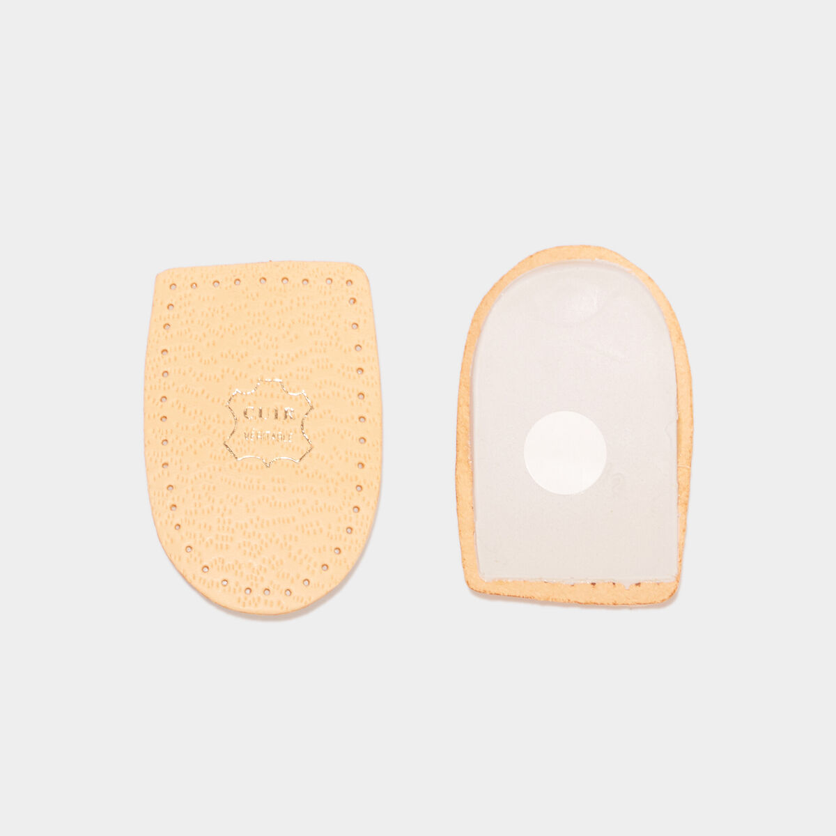 Talonnettes en cuir Tawata ivoire femme