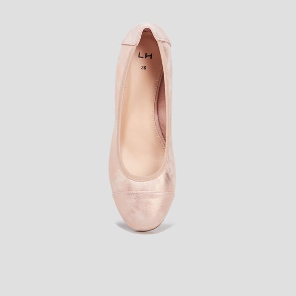 ballerines compensees rose femme Ballerines compensées rose femme