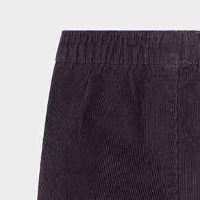 pantalon velours 2 poches cotele coton gris fonce bebeg Pantalon velours 2 poches côtelé coton gris foncé bébé garçon
