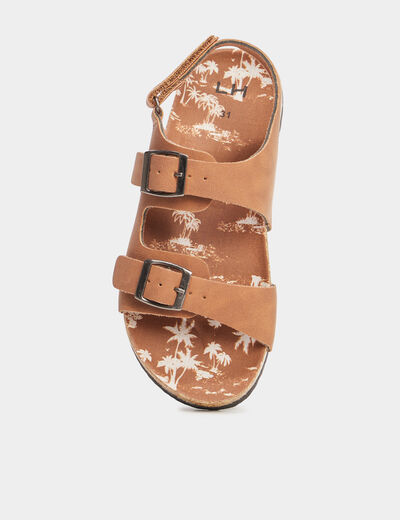 Sandales marron clair garçon