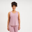 D&eacute;bardeur de sport fluide dos nageur mauve femme